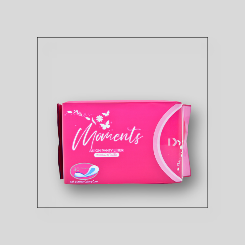Moments Anion Panty Liners (30 Liners) – With Far Infrared