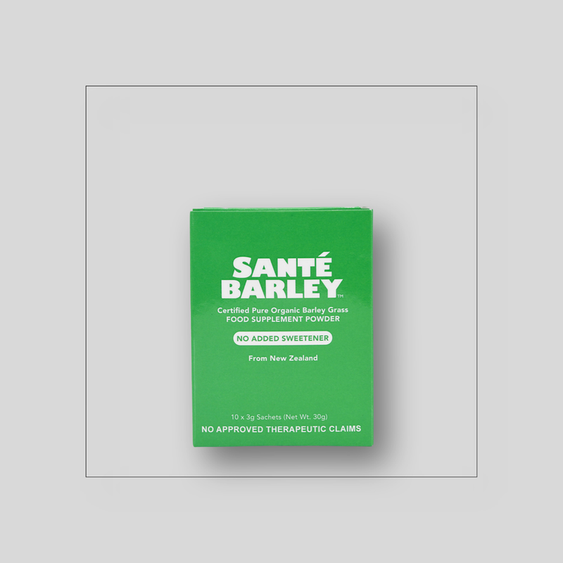 Santé Barley Pure (3g x 10 Sachets) – No Added Sweetener Trial Pack
