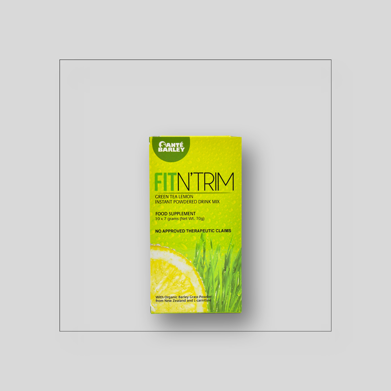 Santé Fit N’ Trim (7g x 10 Sachets) – Green Tea Lemon Drink Mix
