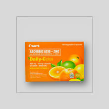 Santé Daily-C Plus: Non-Acidic Vitamin C + Zinc (100 Capsules)