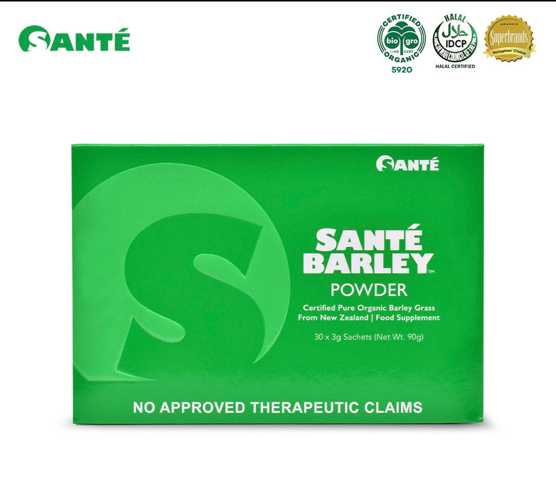 FLASH SALE!!! Sante Barley 30's Box NOW ONLY 1,260 SAVE 1,000  LIMITED TIME ONLY