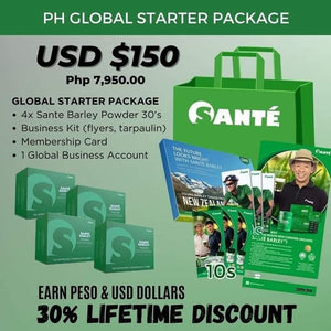Sante Barley Business Package (Global Starter Package)
